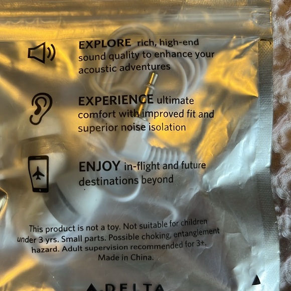 Earbuds from Delta- new never used. - Picture 2 of 2